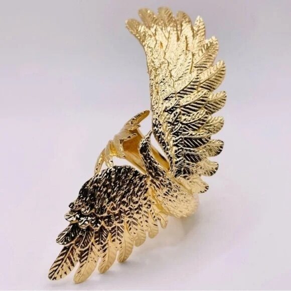 New Zara Gold Phoenix Cuff Bracelet ✨✨ With Gift Box 🎁 - Picture 4 of 8